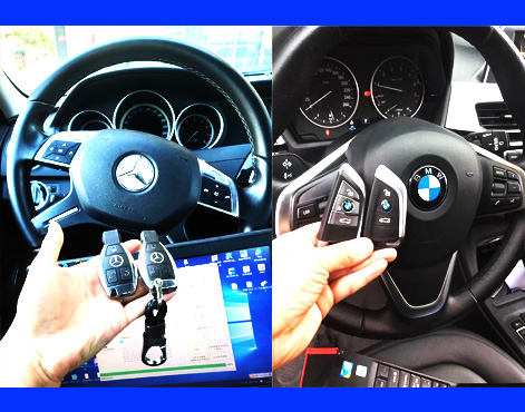 佛山配车钥匙-宝马、奔驰、佛山配汽车智能遥控钥匙